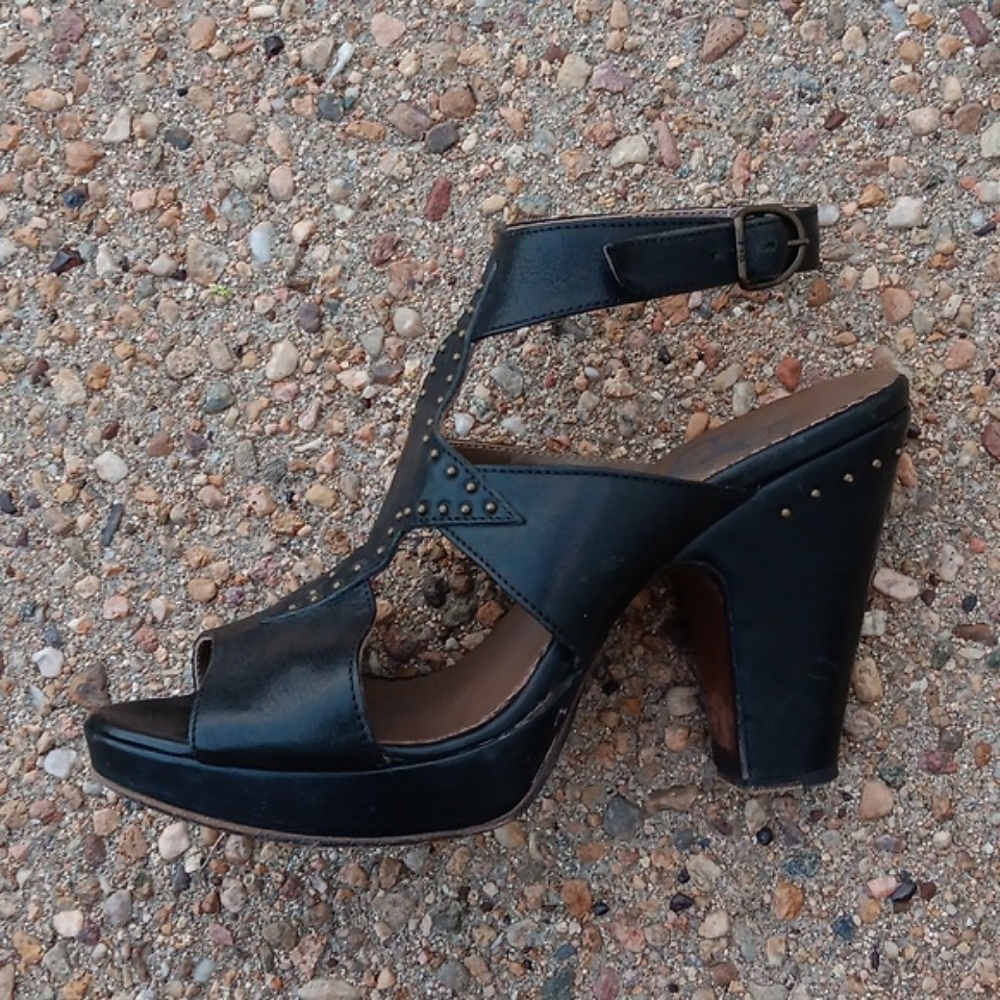 Fiorentini + Baker Black Heeled Sandals